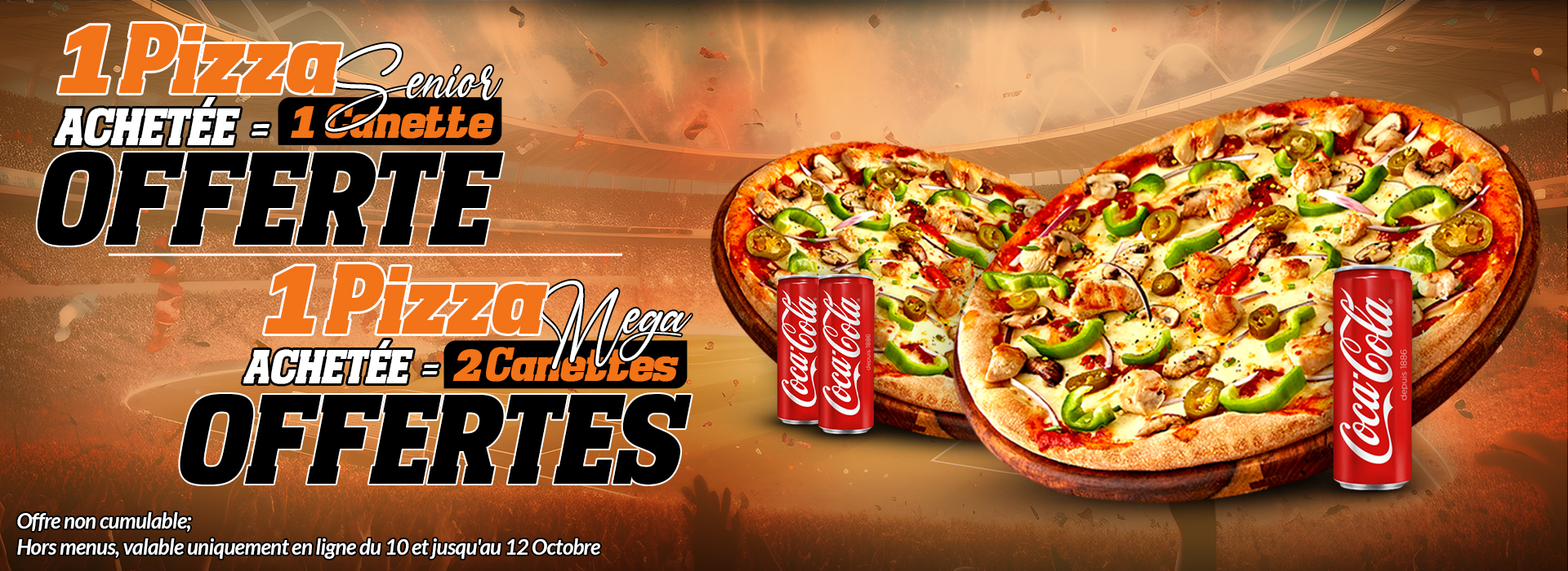 Profitez nos offres à  pizzas authon la plaine 91410 